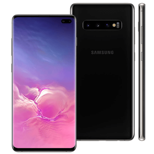 Smartphone Samsung Galaxy S10 Plus 512GB Preto 8GB RAM Tela 6,4" Câmera Tripla Frontal 10MP + 8MP - Sou como novo