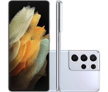 Smartphone Samsung Galaxy S21 Ultra 5G 256GB Prata 12GB 6,8" Câmera Quádrupla - Tenho minhas marcas de uso