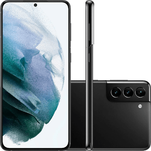 Smartphone Samsung Galaxy S21 Plus 5G 256GB Preto 8GB RAM 6,7" Câmera Tripla Frontal 10MP - Sou como novo