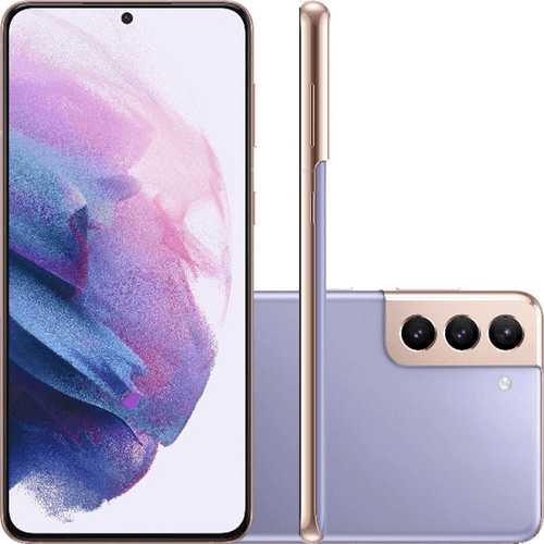 Smartphone Samsung Galaxy S21 Plus 5G 128GB Violeta 8GB 6,7" Câmera Tripla - Tenho minhas marcas de uso
