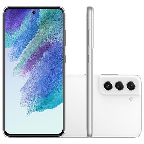 Smartphone Samsung Galaxy S21 Fe 5G 128GB Branco 6GB RAM 6,4" Câmera Tripla  - Tenho minhas marcas de uso