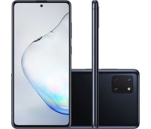 Smartphone Samsung Note 10 Lite Android Tela Infinita 6.7" Octa-Core 2.7 128GB 6GB 12MP+12MP+3MP- Preto- Tenho minhas marcas de uso