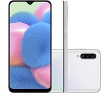 Smartphone Samsung Galaxy A30s 64GB  Android 9.0 Tela 6.4" 4G Câmera Tripla 25MP+5MP+8MP Branco - Sou como novo