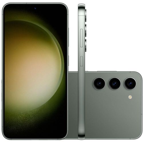 Smartphone Samsung Galaxy S23 256GB 5G Câmera Tripla 50MP + Selfie 12MP Ram 8GB Tela 6.1 Verde - Sou como novo