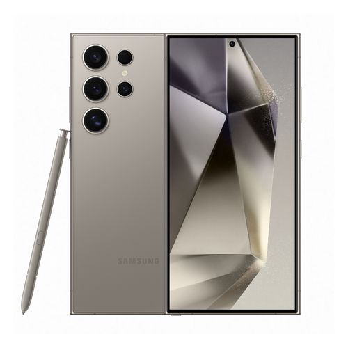Smartphone Samsung Galaxy S24 Ultra 5G 512GB 12GB RAM Câmera Quádrupla até 200MP Selfie 12MP Tela 6.8" Titânio Cinza - Sou como novo