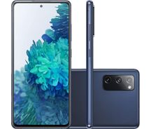 Smartphone Samsung Galaxy S20 FE 128GB 6GB RAM Câmera Tripla 12MP + 12MP + 8MP Frontal 32MP Tela 6.5" Azul - Fui Bem Usado