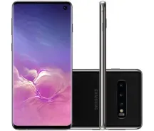 Smartphone Samsung Galaxy S10 128GB 8GB RAM Câmera Traseira 12MP + 16MP + 12MP Frontal 10MP Tela 6,1" Preto - Fui Mais Usado