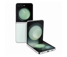 Smartphone Samsung Galaxy Z Flip5 5G 512GB 8GB RAM Câmera Dupla 12MP + 12MP Selfie 10MP Tela Dobrável 6.7" Verde Claro - Tenho Minhas Marcas de Uso