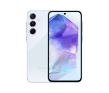 Smartphone Samsung Galaxy A55 5G 256GB 8GB RAM Câmera Tripla até 50MP Frontal 32MP Tela 6.6” Azul Claro - Tenho Minhas Marcas de Uso